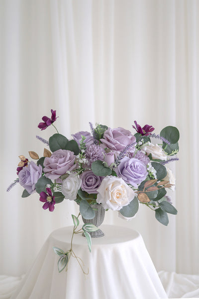 Fragrant Lavender Deluxe Artificial Flowers Box