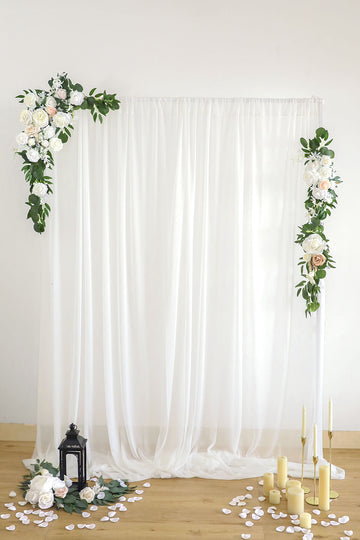 Sheer Wedding Arch Draping 30w x 6.5Yards (Set of 3) - Nude – Lookein Shop
